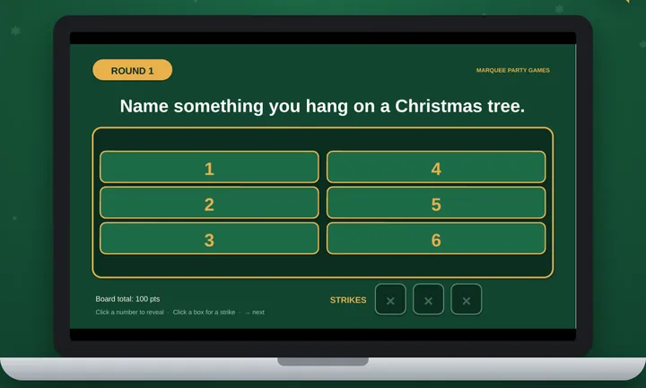 The Mega Party Bundle shown on a laptop screen